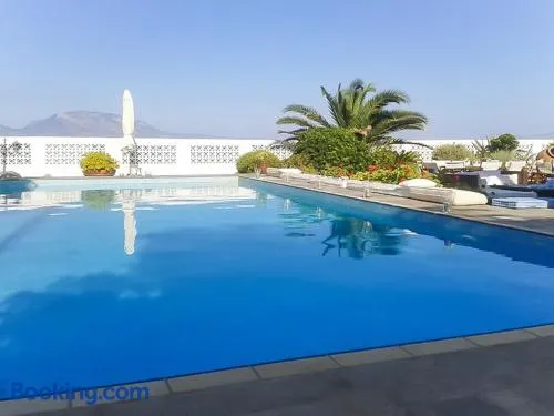 Elegant villa with sea view in Nerantza, private pool - Image 1
