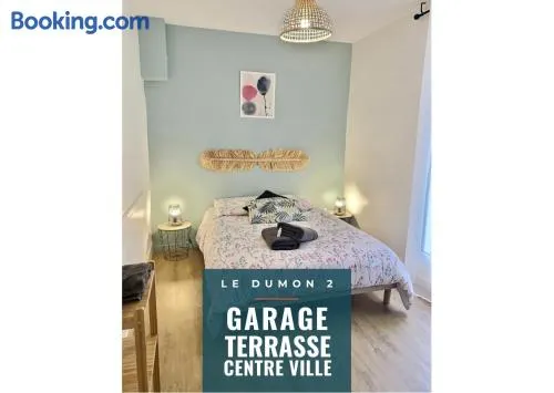 LE DUMON 2 - T2 avec GARAGE - TERRASSE - WiFi - Gare à 200m - Image 1