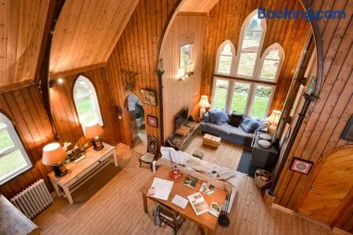 The Tabernacle, Design-led Converted Chapel with Hot Tub, Highland Perthshire - Image 1