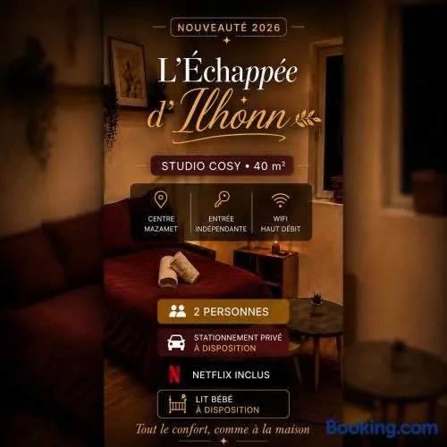 Échappée d Ilhonn Grand Extérieur Stationnement Privé - Image 1