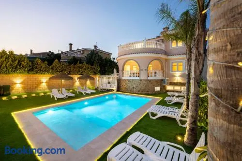 Luxury Villa Paraiso Alicante - Piscina Salada Climatizada, Chimenea, gymnasio, despacho, Fútbol , Golf , BBQ , Netflix - Image 1