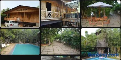 Wooden Home 3BHK Premium Castle by Royal Exp Holiday Homes ECR - Image 1