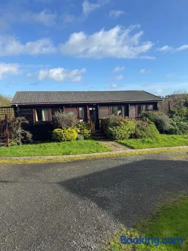 Hartland Forest Lodge with Lake View, North Devon - Image 1