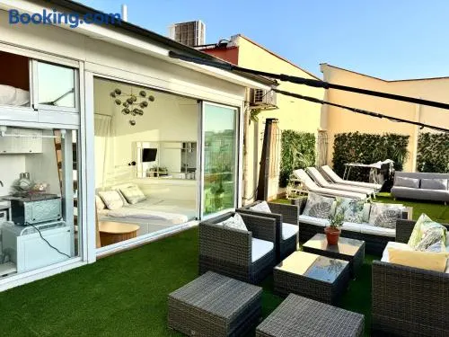 Retiro Park-Roof Top Studio & Huge Terrace - Image 1