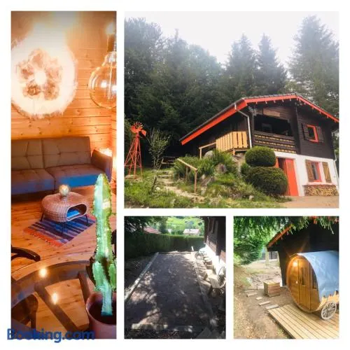 Chalet Le Cactus avec sauna privatif - Image 1