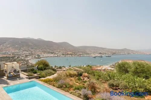 Near Parikia - 4BR Villa with Pool & View - Mirabilia - Image 1