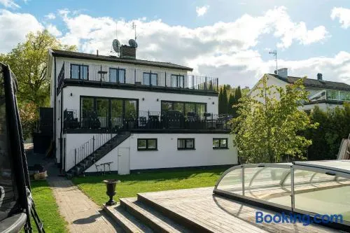 Luxury Villa Solna Private Pool Lake View 300Sq - Image 1
