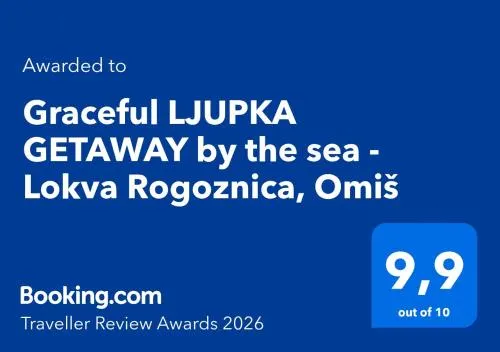 Graceful LJUPKA GETAWAY by the sea - Lokva Rogoznica, Omiš - Image 1