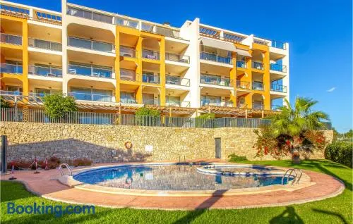 Beach Front Apartment In Villajoyosa With Wifi - Image 1