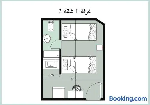 suite 1 f3 or f4 villa114 2beds garden viwe Green Beach - Image 1