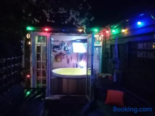 Chalet with hot tub room - Image 1