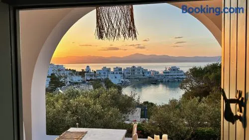 Magnifique Villa sur la plage de Piso Livadi - Paros - Image 1