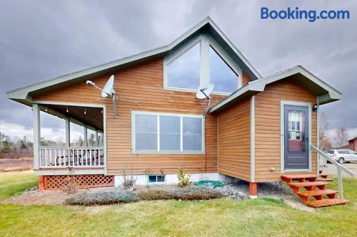 Cozy, dog-friendly waterfront cabin with large yard, porch, dock, & lake views - Image 1