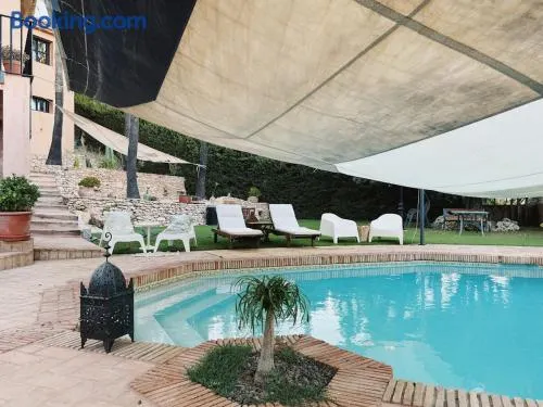 Duplex in chalet with pool - Image 1