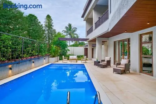 SaffronStays Sea Breeze - Pet Friendly Luxury 4BR Pool Villa, Game Room & Terrace near Saral Beach, Alibaug - Image 1
