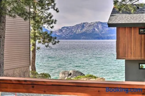 Deck & Beach Access: Lake Tahoe Shoreside Retreat! - Image 1