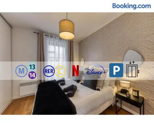 Metro - Ascenseur - Parking - Wifi - 4 pers - Easy Check IN - Image 1