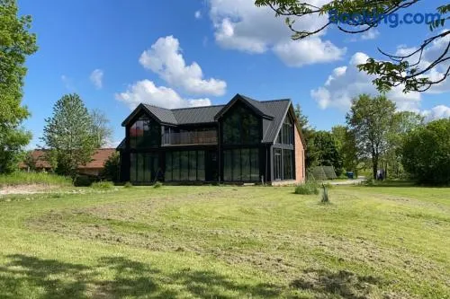 Modern Villa & Sauna by the lake, przytulnavilla, Dom nad jeziorem na Mazurach - Image 1