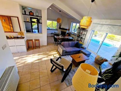 Peaceful Kallepia Villa with Private Pool & Mountain Views - Image 1