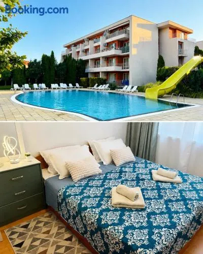 Nessebar Family Apartment - Large Terrace, Pools - Image 1