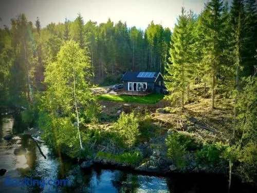 Water front scandinavian Forest View with no neighbors - Image 1