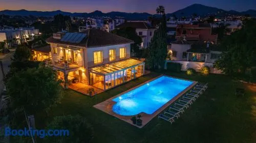 VACATION MARBELLA I Villa Bosquecito, Giant Private Heated Pool, Walk to the Beach, 6 BDR, Spacious Villa, BBQ, Ample Garden, Alarm System - Image 1