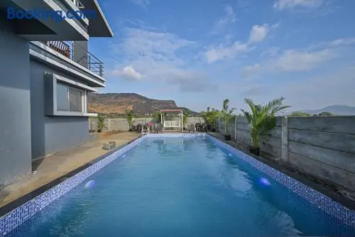 II EMPYREAN STAYS II LEONCINO VILLA II 4BHK II LARGEST SWIMMING POOL II AC Il - Image 1