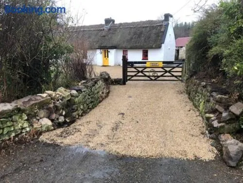 Sweet Meadow A delightful romantic thatched cottage by river Shannon on 4 acres is for peace party family or work from home - Image 1