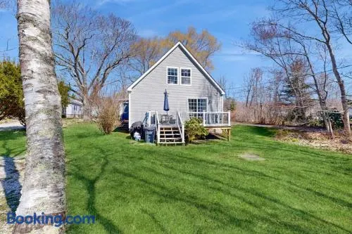 Dog-friendly home with deck, pool table, & firepit - walk to downtown Boothbay - Image 1
