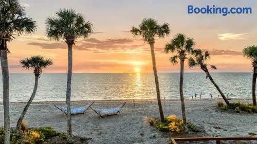 Gulf Front Escape on the Beach with Shared Viewing Deck & Pool - Image 1