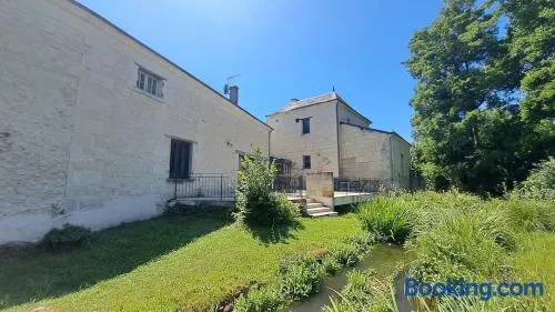 Le Moulin de Touvois 15p Bourgueil piscine - Image 1