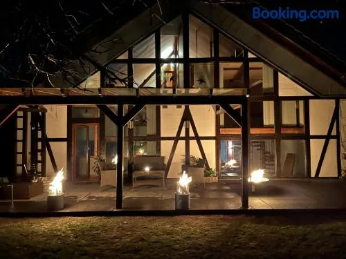 Traumscheune mit Pool, Kamin und privatem Spa - Image 1
