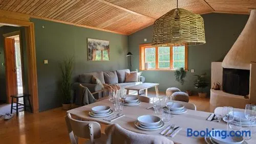 Peaceful Forest Cabin in Dalarna with Fireplace & Patio - Image 1