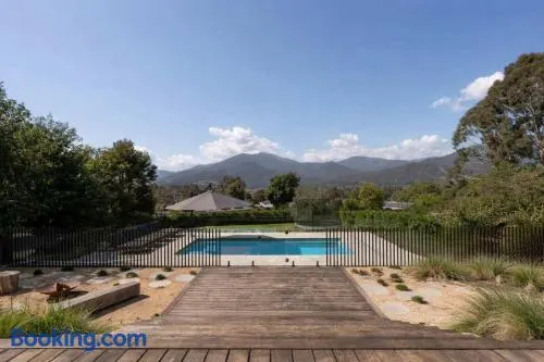 The Alpine House Pool Sauna and Basketball Court - Image 1