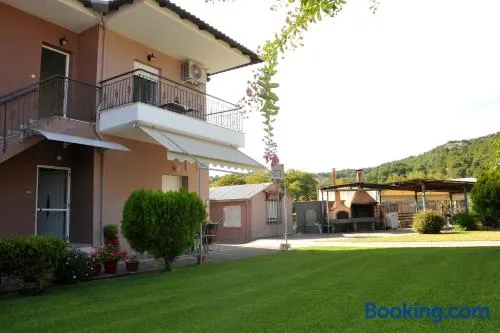 The Other Side of Meteora with lush garden, BBQ & pavillion - Image 1