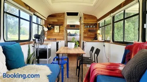 Molly the Bus at Happy Goat Farm - Image 1