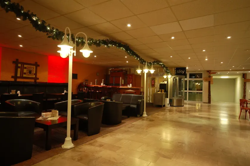 Panoramic Aparthotel - Siddeområde i lobbyen