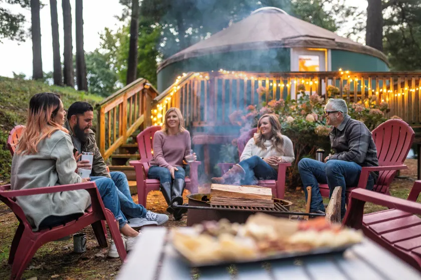 Circle M Camping Resort Yurt - Image 1