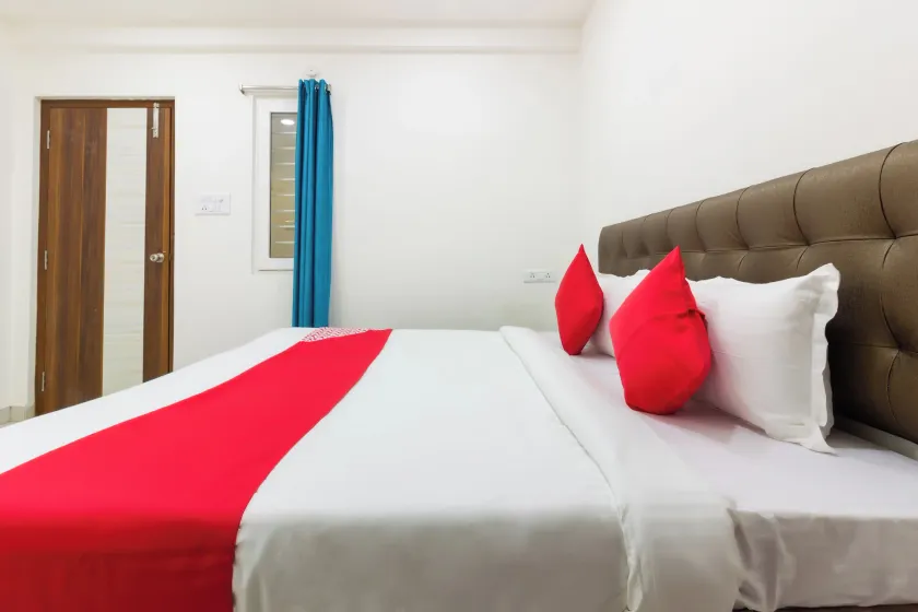 Super Hotel O Qualia Inn Kondapur Near Botanical Garden - Chambre