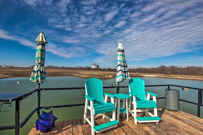 Missouri Vacation Rental with Fire Pit Access - Interiør
