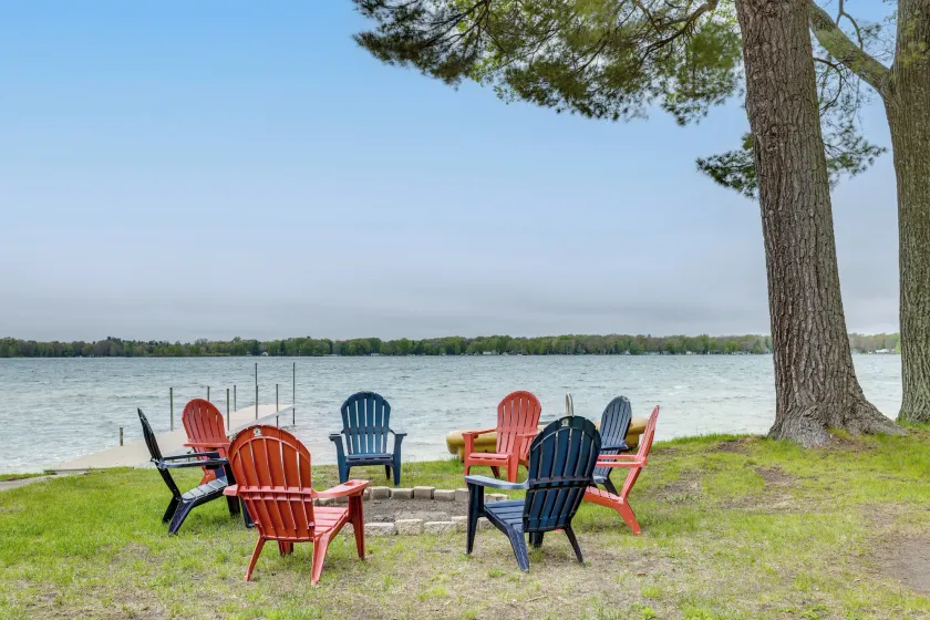 Baldwin Lakefront Home: Dock, Fire Pit & Trails! - Image 1