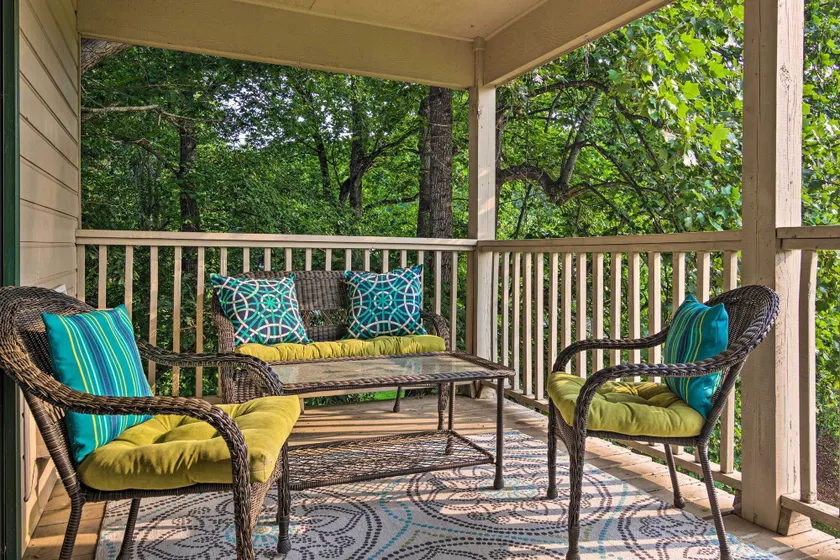 Balcony + Pool Access! Couples Escape in Lake Lure - Image 1