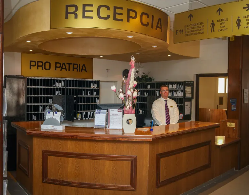 Ensana Pro Patria - Resepsjon