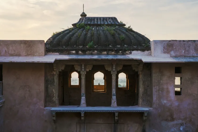Six Senses Fort Barwara Sawai Madhopur - Entrada interior