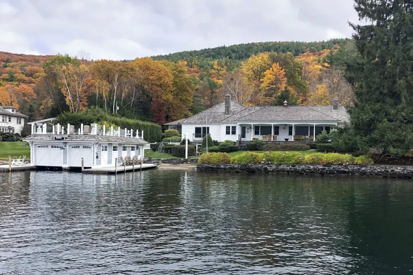 Private Dock at Lake George Getaway - Image 1