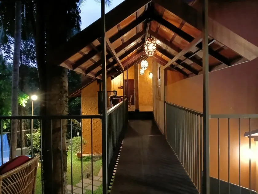 Malabar Kovilakam - Entrada interior