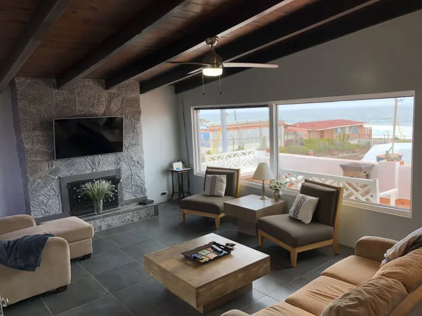 Rosarito Beach House-- Spacious, Central, Beach View, & Sleeps 14 - Image 1