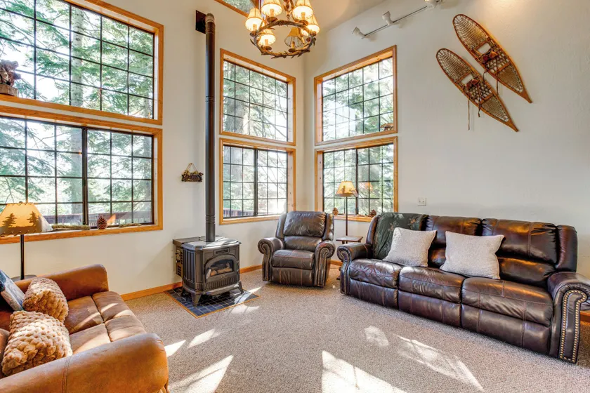 Deck w/ Mountain Views: Cabin in Bear Valley! - Image 1