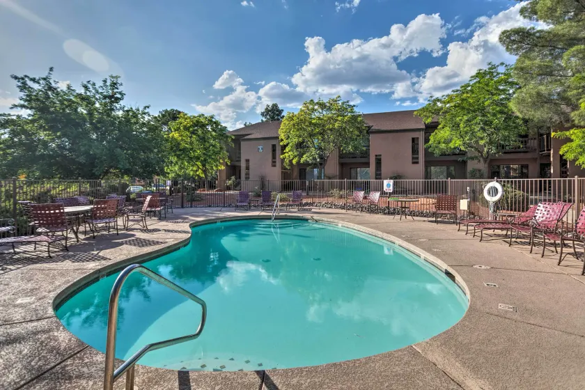 Pool Access & Private Deck: Condo in Sedona - Interiör