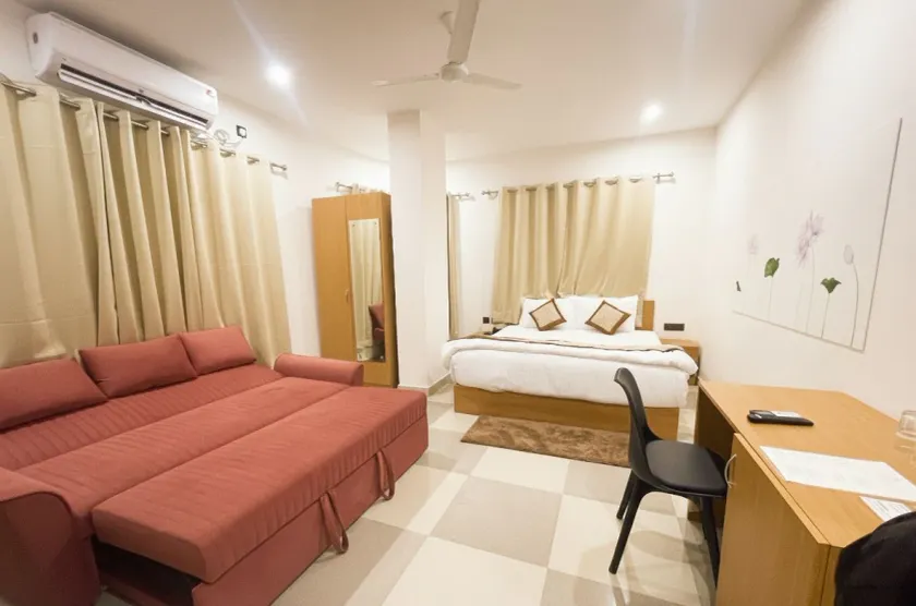 HOTEL SRIJAN near Iskcon temple, main road Vrindavan - Image 1